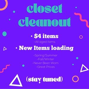 $4 on all aged item. New items coming soon! Stay tuned.